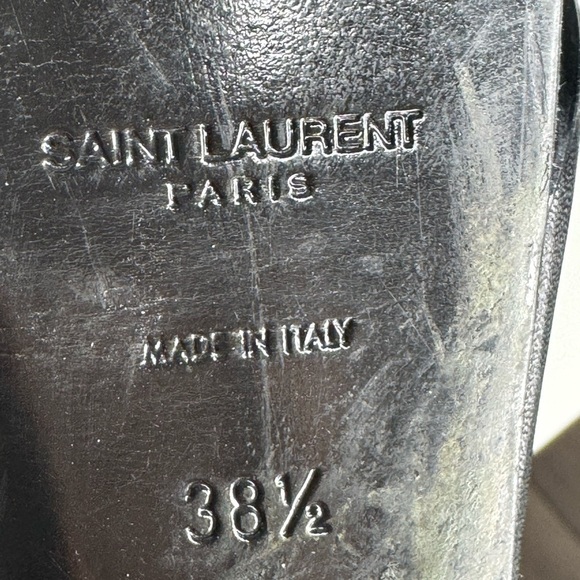 Yves Saint Laurent Platform Sandals - Size 38.5 - Picture 6 of 7